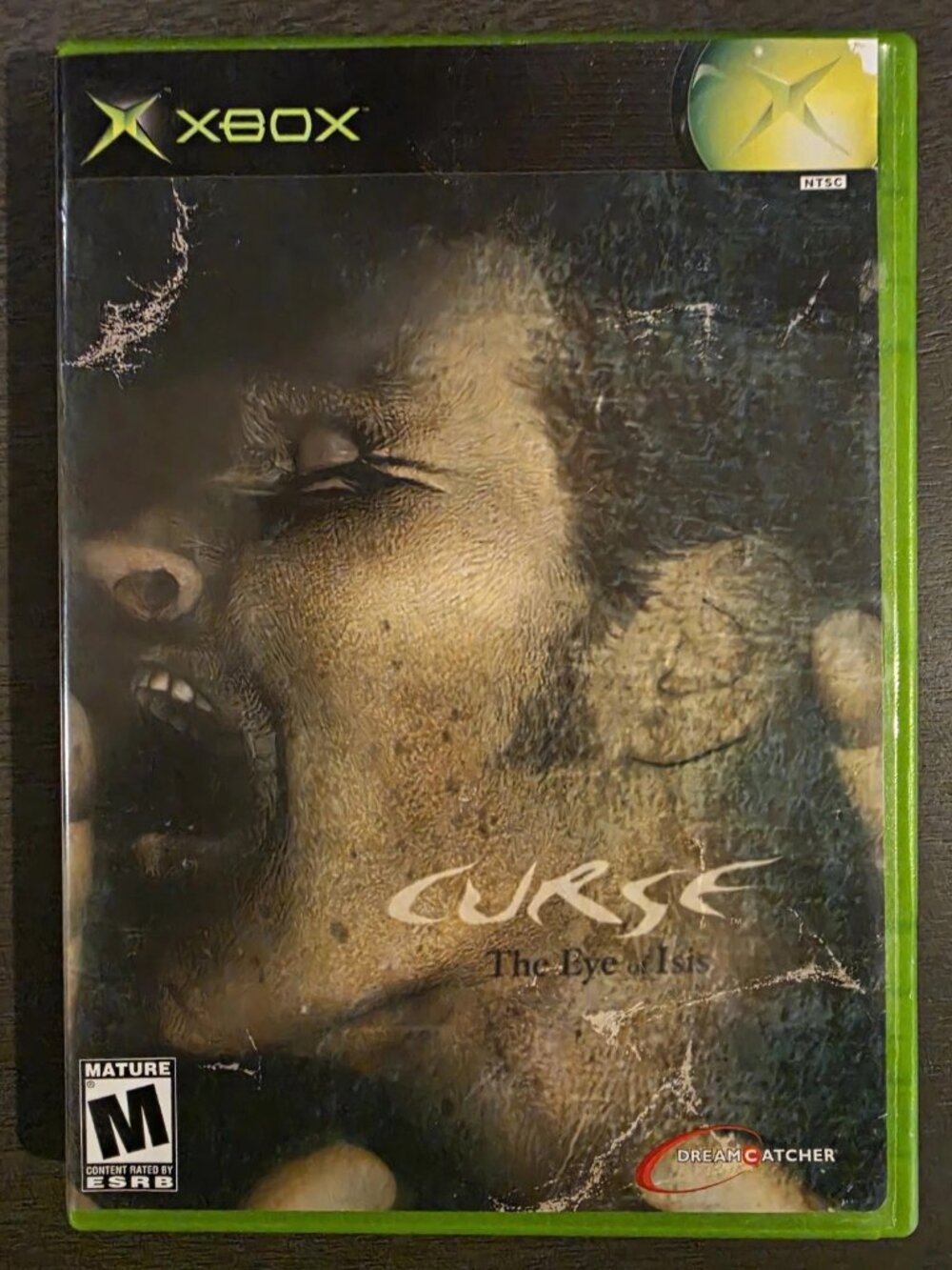 Curse: The Eye of Isis Microsoft Xbox NTSC-U/C, M, 2003, Manual, Dreamcatcher